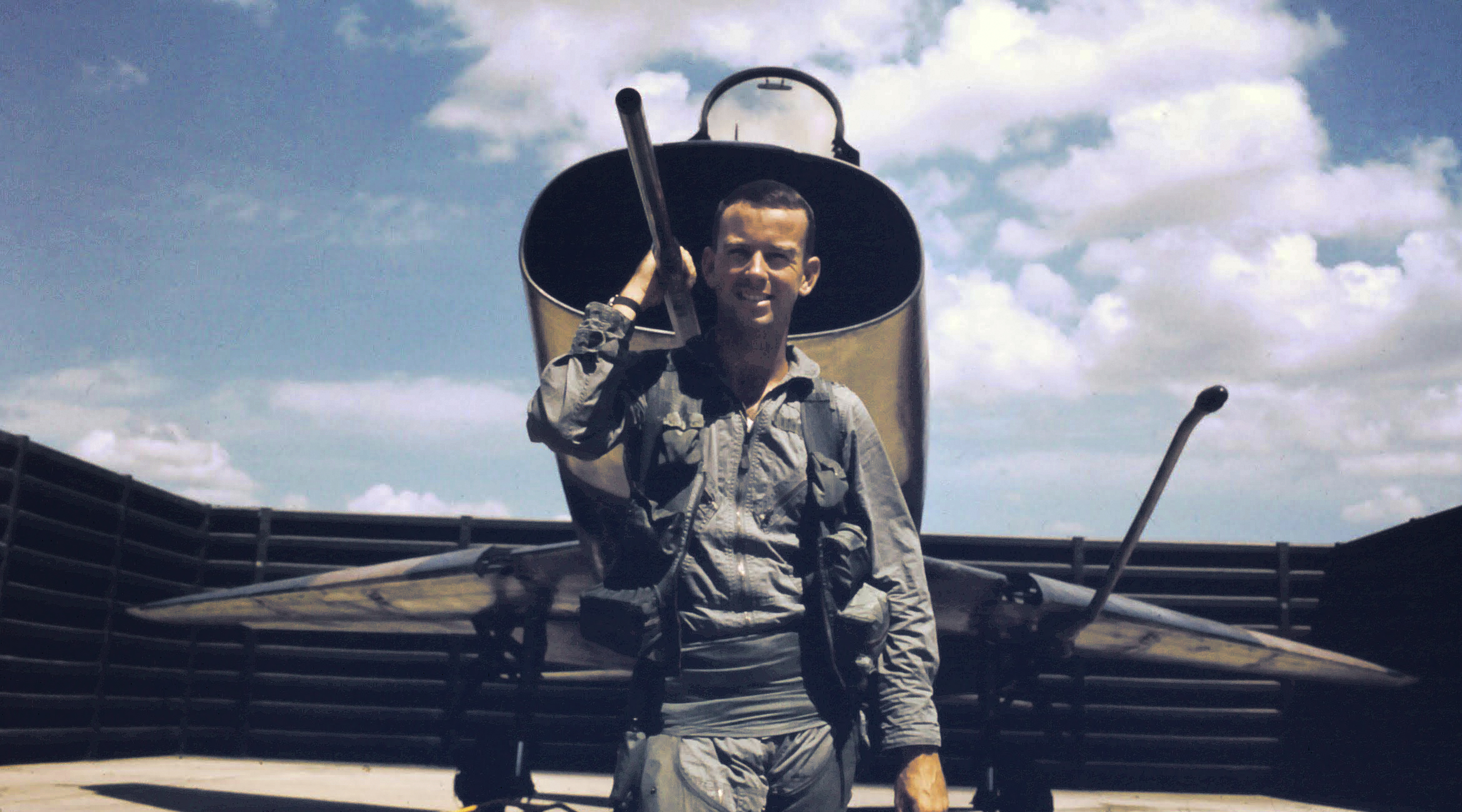 Win Reither vividly remembers flying back-to-back missions during the Tet Offensive in 1968.