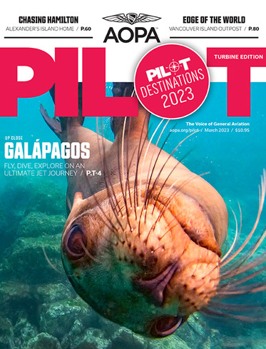 AOPA Turbine Pilot magazine, March 2023 issue