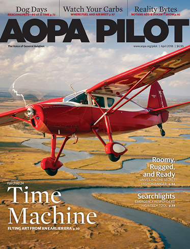 Pilot Cover April