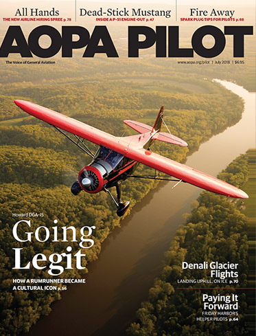 AOPA Pilot Cover