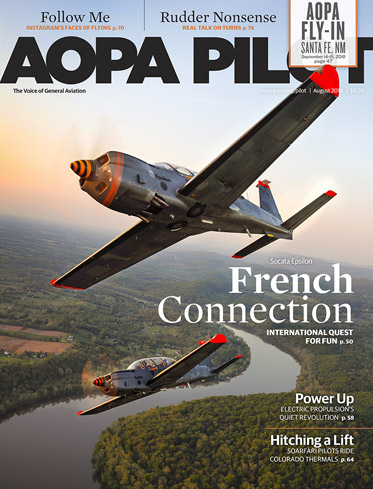 AOPA Pilot August