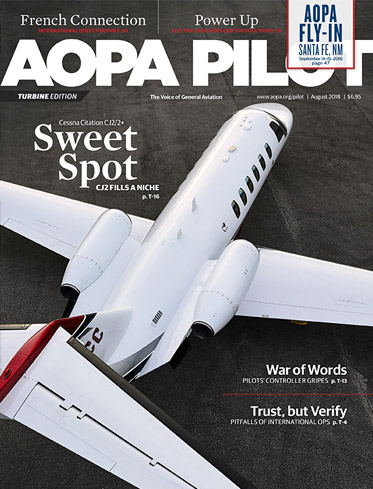 AOPA Turbine Pilot August