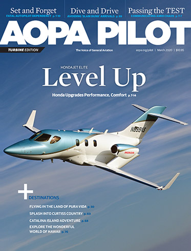 AOPA Turbine Pilot March 2020