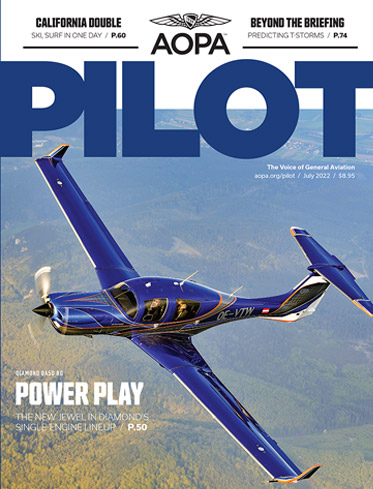 AOPA Pilot magazine July 2022