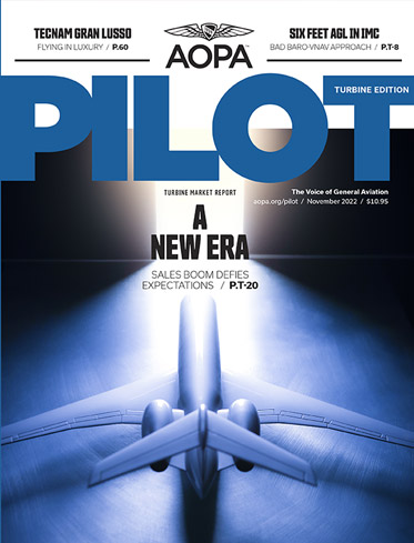 AOPA Pilot Turbine edition November 2022