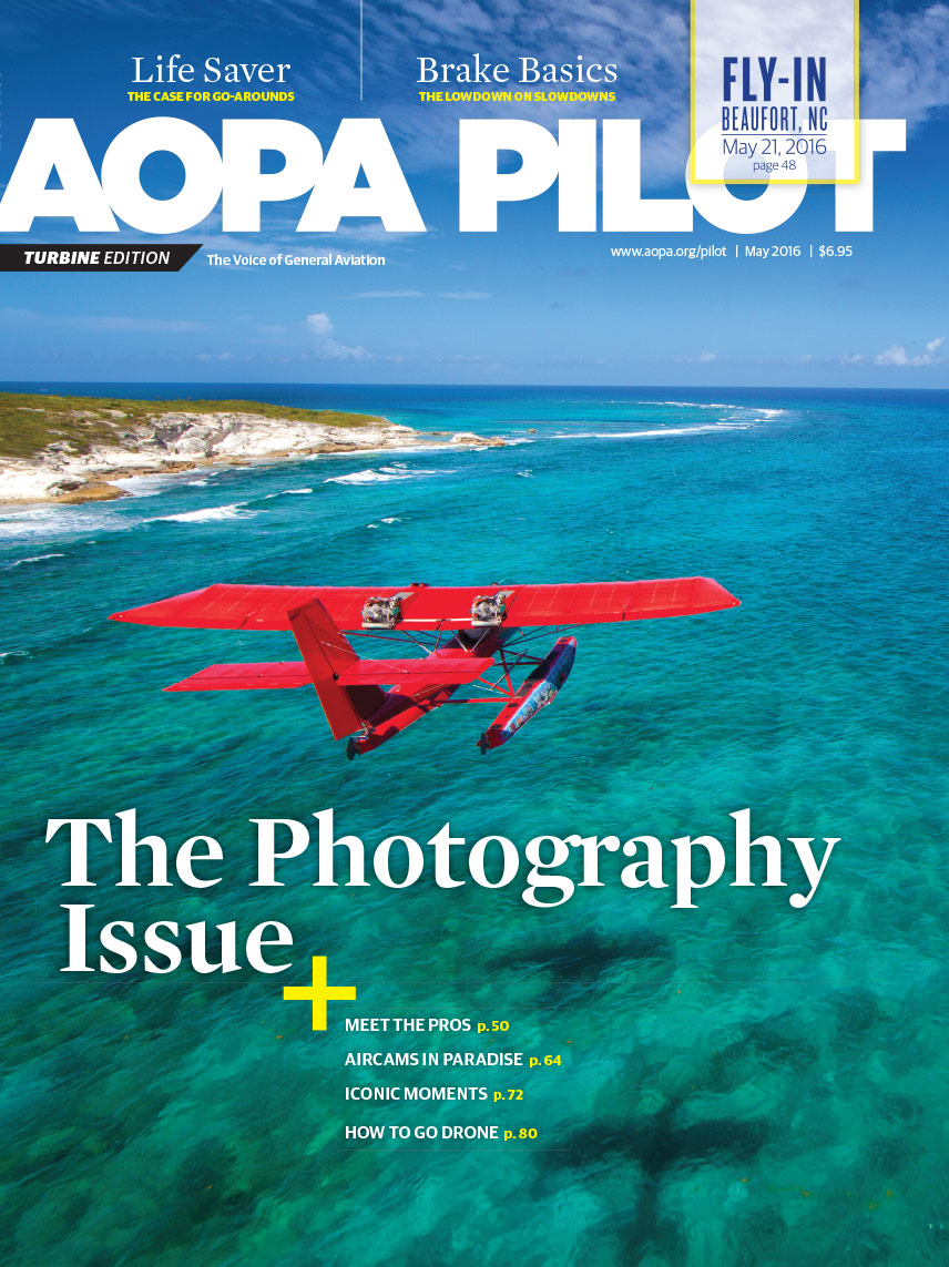 AOPA Pilot Turbine May 2016 Cover