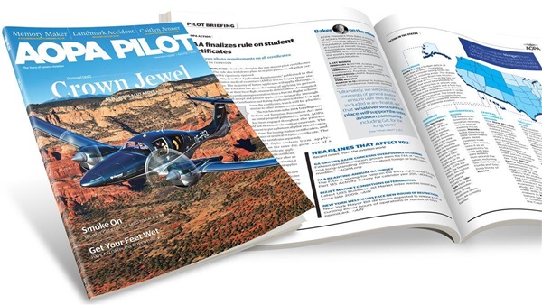 read the latest issue of the aopa pilot magazine