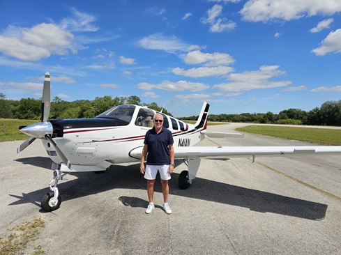 AOPA Member Combines Business Flying and Fostering Huskies