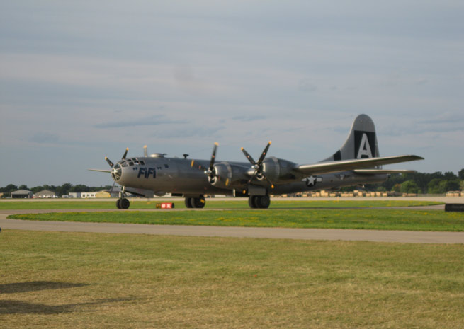 'Fifi'  is the main attraction during the EAA AirVenture honor flight Aug. 2.