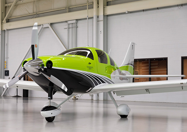 The Cessna TTx has been delivered. Photo courtesy Cessna Aircraft Co.