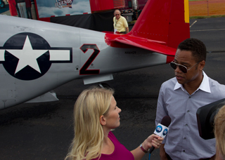 Red Tails movie star Cuba Gooding Jr.