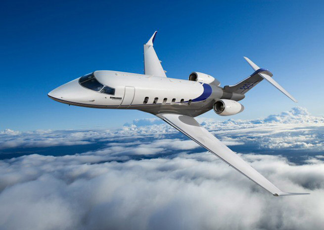 Challenger 350 image courtesy Bombardier Aerospace.