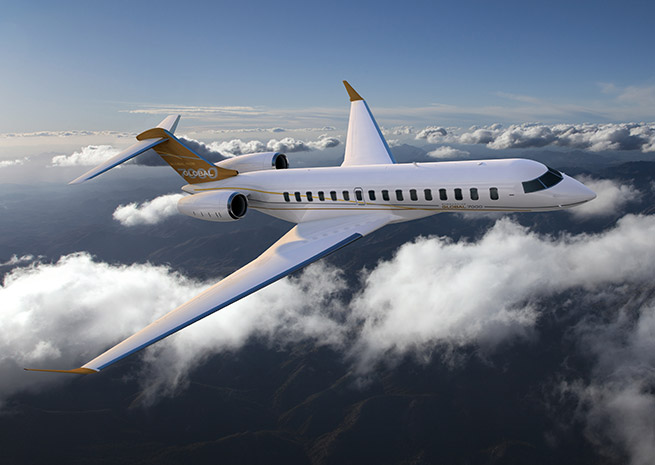 Bombardier's Global 7000. Image courtesy Bombardier Aerospace.