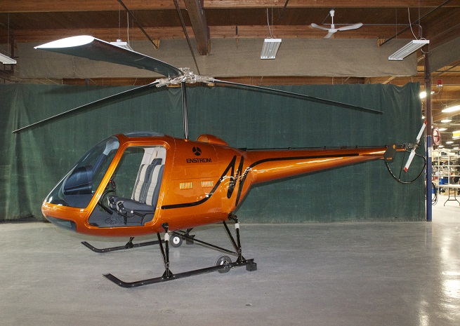 A mock-up of Enstrom's TH180