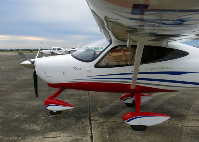 The Tecnam P2008TC turbocharged light sport aircraft offers plenty of power, but it is the smoothest Rotax engine you'll ever fly.