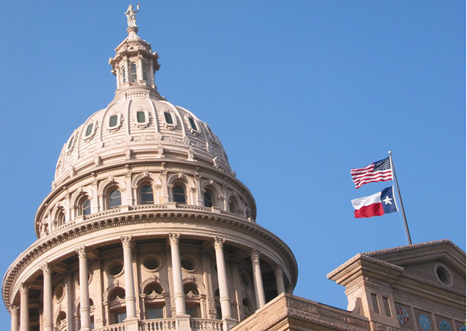 Texas Capitol. Photo courtesy of Texas Legislature.