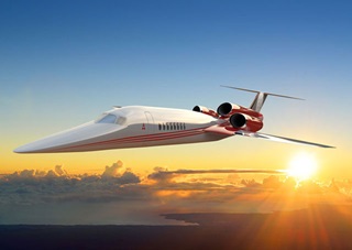 Aerion Corp. opened the order book in May for the AS2, a $120 million supersonic business jet that the company hopes to certify in 2021. Image courtesy of Aerion Corp. 