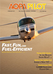 Pilot Magazine Cover February 2012
