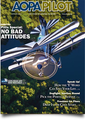 Pilot Magazine Cover January 2012