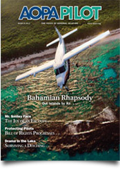 Pilot Magazine Cover March 2012