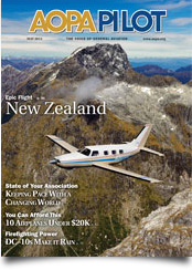 Pilot Magazine Cover May 2012