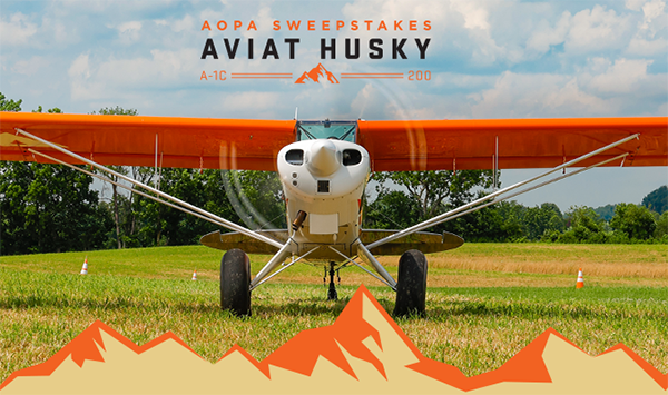 2026 Sweepstakes Aviat Husky A-1C-200