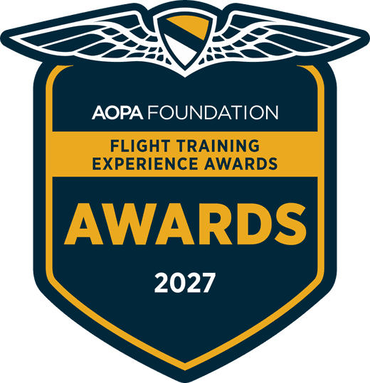 AOPA Foundation Flight Training Experience Awards 2027