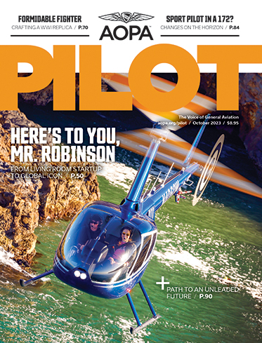 AOPA Pilot magazine October 2023
