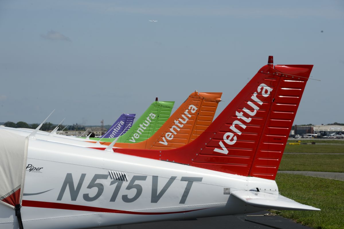 Ventura Flight Training CEO Nick Tarascio and General Manager Matt Ostermann keep their mission and core values at the forefront of everything they do to keep their successful flight school in the air in Farmingdale, New York, July 10, 2015. Photo by David Tulis/AOPA.