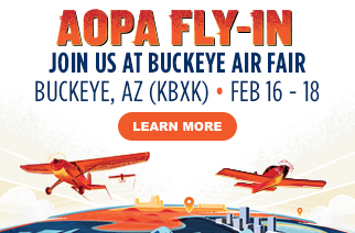 AOPA Fly-In at the Buckeye Air Fair, Buckeye, AZ, Feb 16-18.