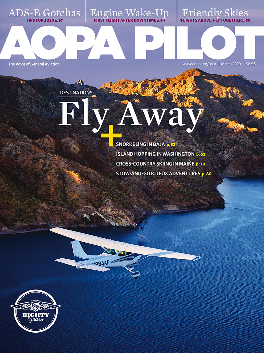 AOPA Pilot Magazine Cover