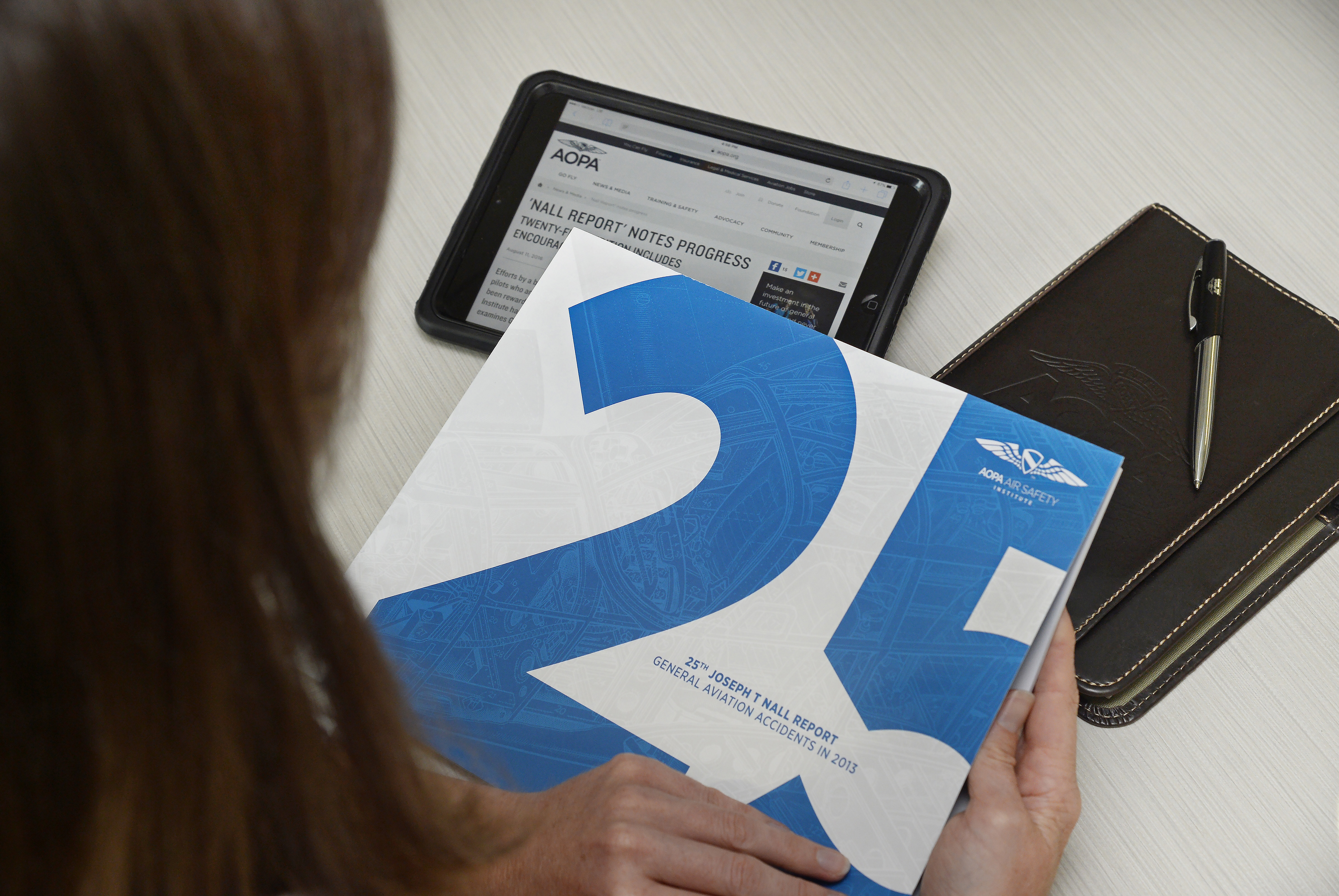 The twenty-fifth edition of the Joseph T. Nall Report. Photo by David Tulis.