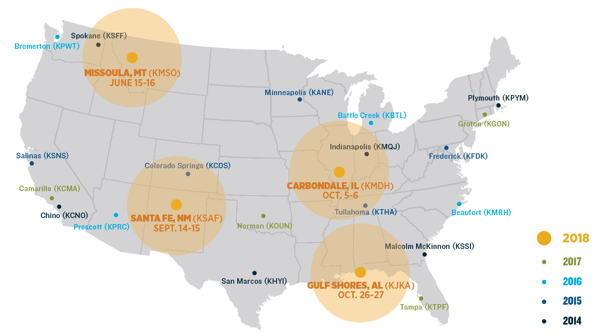 AOPA s 2018 Fly Ins Gateways for exploration AOPA