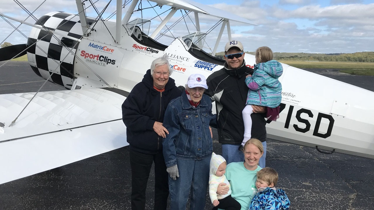 104 year old takes Stearman flight AOPA