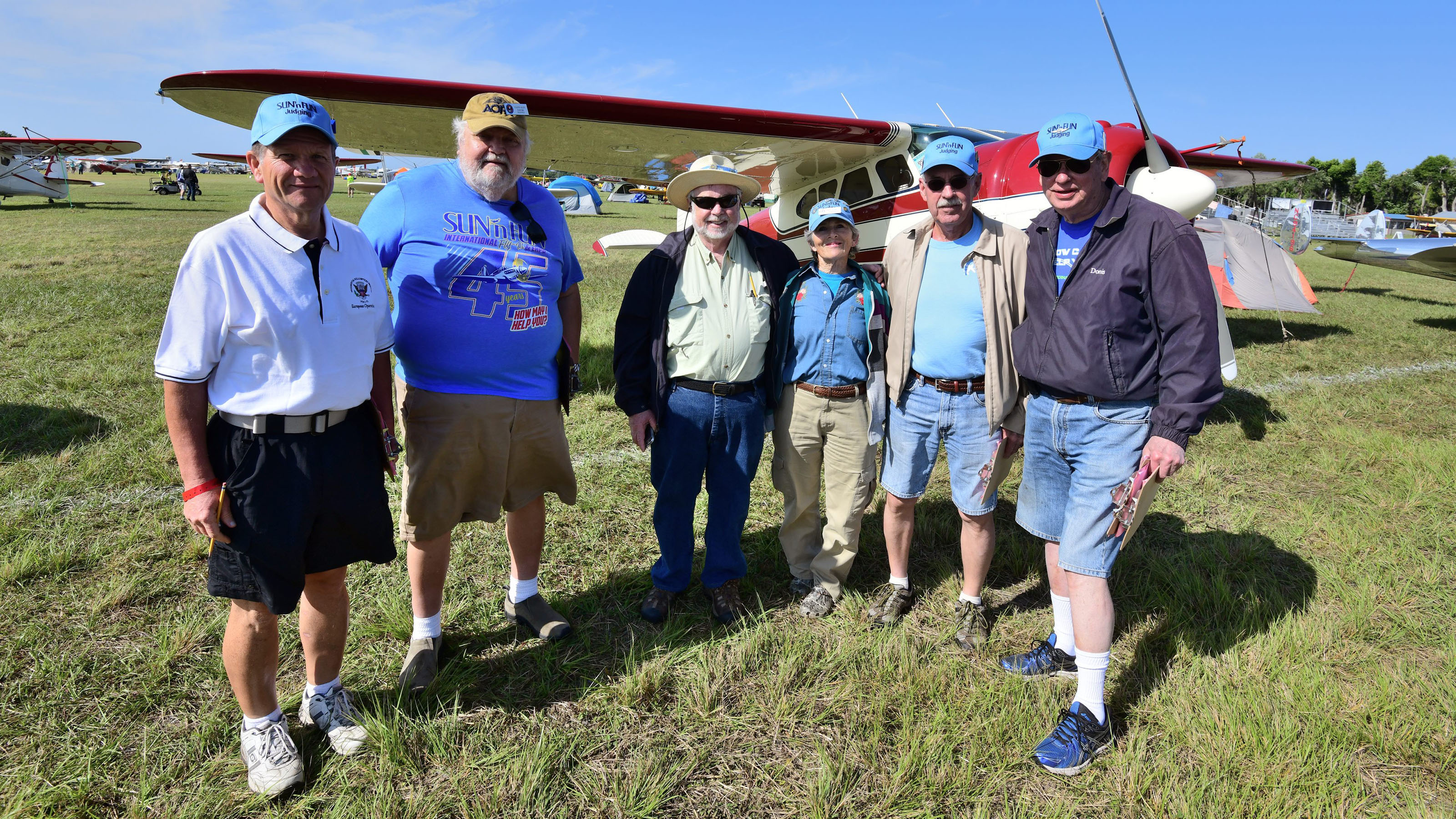 Sun 'n Fun aircraft judging