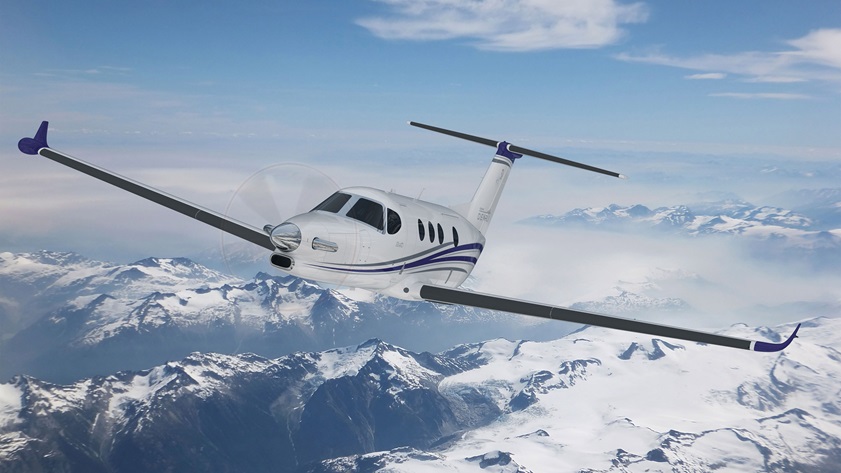 Textron Aviation's Cessna Denali single-engine turboprop will feature GE Aviation's Catalyst Advanced Turboprop Engine. Image courtesy of Textron Aviation.