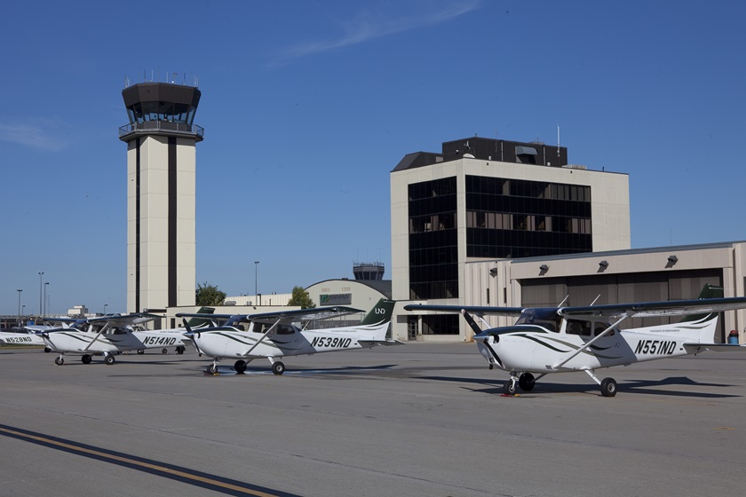 Visit Grand Forks International Airport as part of the North Dakota Airport Passport Program. Photo by Chris Rose.