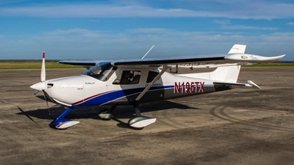 The Colt will make its official debut at EAA AirVenture 2019, by which time the Texas-based startup that is building it hopes to have secured approvals to fly as a light sport aircraft. Photo courtesy of Texas Aircraft Manufacturing. 