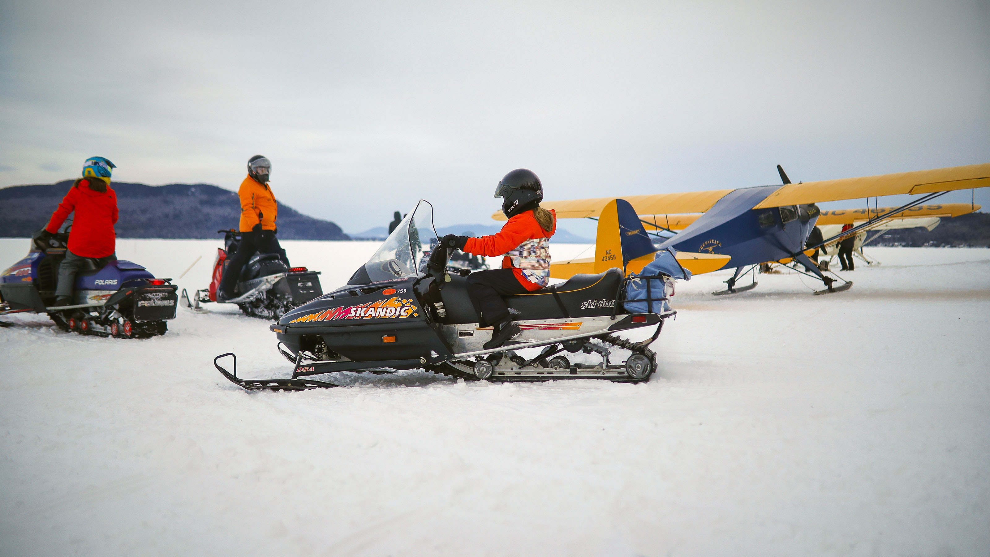 Maine Skiplane Flying