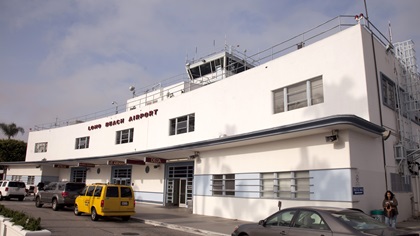 The commercial side of the Long Beach airport remains a wonderful place to see WPA works. Photo by Mike Fizer.