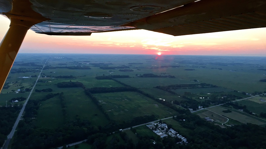 Sometimes the right choice in VFR flying means making long detours and changing schedules. A safe arrival, even if later than desired, is far better than the alternative. Photo by Chris Eads.