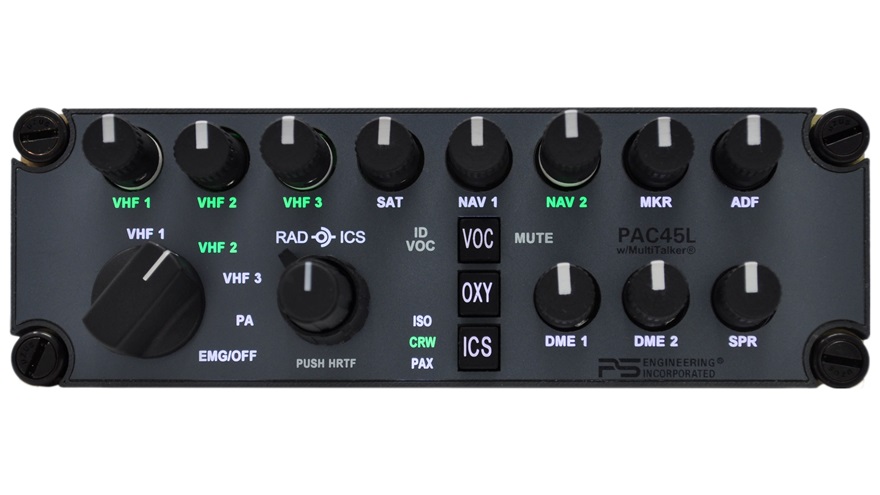 PS Engineering introduced the PAC45L audio controller. Image courtesy of PS Engineering.