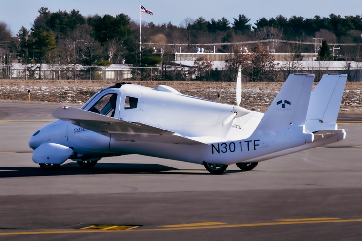 Terrafugia announced it hopes to sell Transition light sport aircraft even before they are approved for use on public roads. Photo courtesy of Terrafugia. 