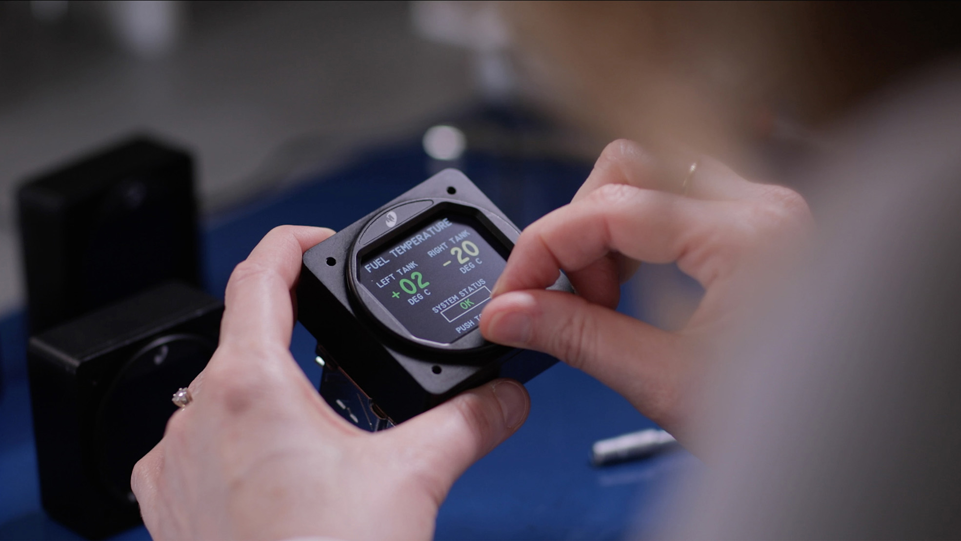 The new Flex MD23 Custom Function Display from Mid-Continent Instruments and Avionics can be customized to become virtually any instrument one might want to put in a standard 2-inch cutout. Photo courtesy of Mid-Continent Instruments and Avionics.