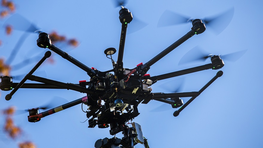 Virtually all unmanned aircraft flown outside of specifically approved locations will be required to transmit identification information starting in September 2023. Photo by Jim Moore. 