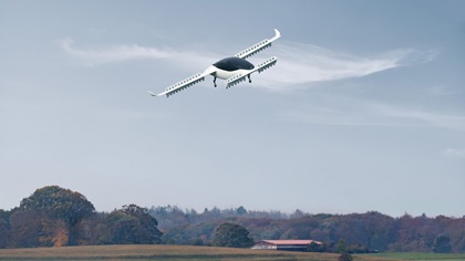 The Lilium Jet, currently in flight testing, is one of the leading contenders to be the first eVTOL aircraft to reach the market at scale. Photo courtesy of Lilium. 