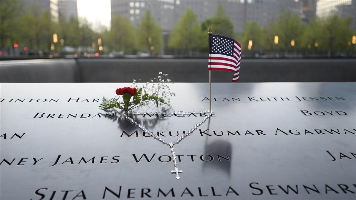 The 911 Monument in New York, shown May 8, 2016, is a stark reminder of the terrorism that struck the Twin Towers in 2001 to significantly change aviation in the United States. Photo by David Tulis.