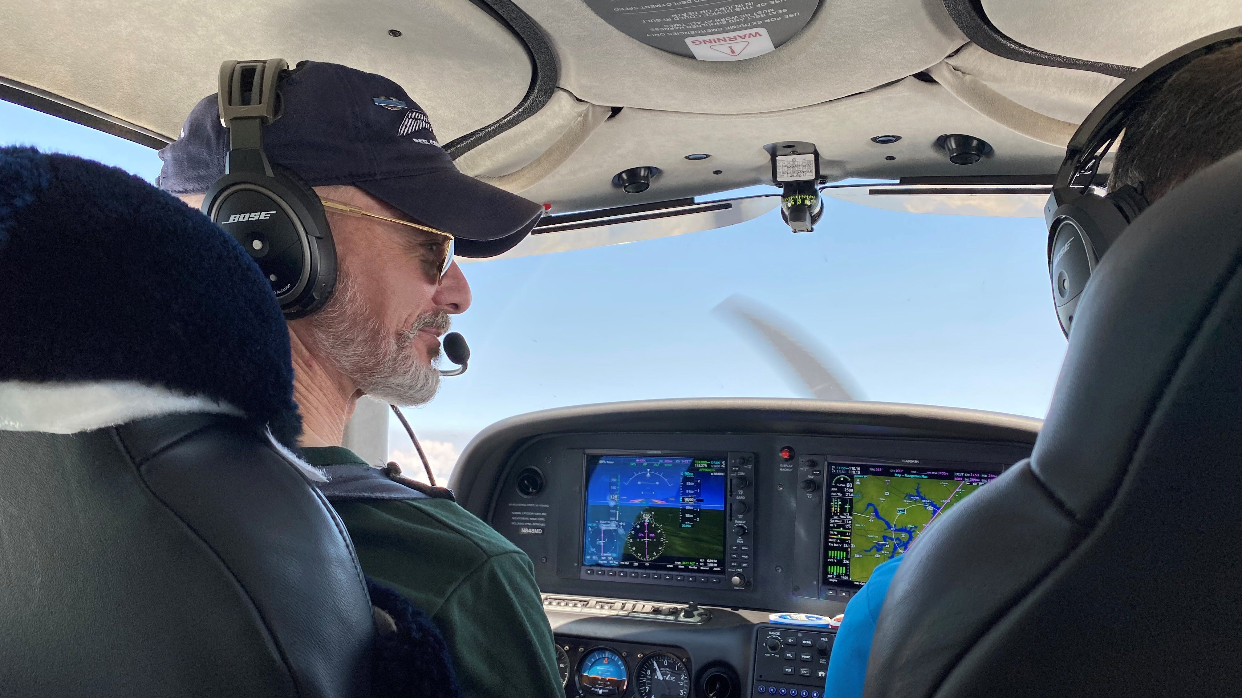 Fulfilling a mission; fueled by aviation