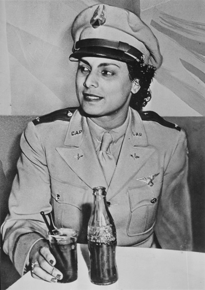 Willa Brown in her Civil Air Patrol uniform. Photo courtesy of National Archives (535717).