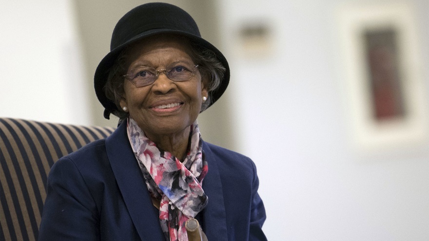 Gladys West worked for the U.S. military as a computer programmer and managed systems analyzing satellite data that would form the basis of modern GPS systems. Photo by Adrian Cadiz.